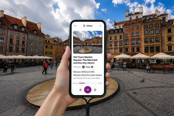 Warsaw Self Guided Walking Tour Landmarks with Audio and Quiz