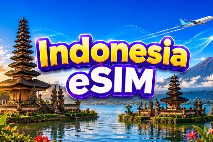 Indonesia eSIM (3 to 30 days. Up to 60GB of data)