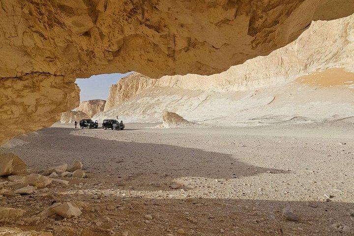 White Desert & Black Desert 2 - Visite privée d'une journée avec camping