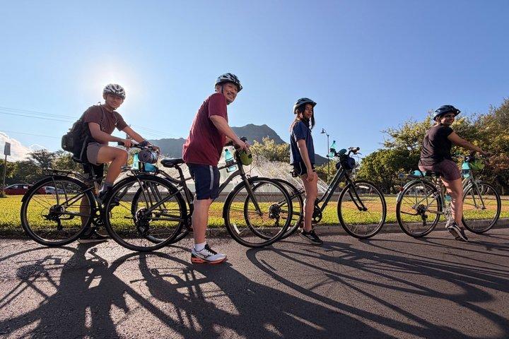 Diamond Head Bike to Hike and Local Lunch