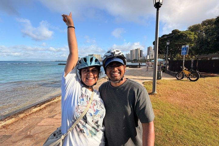 Diamond Head Bike to Hike and Local Lunch