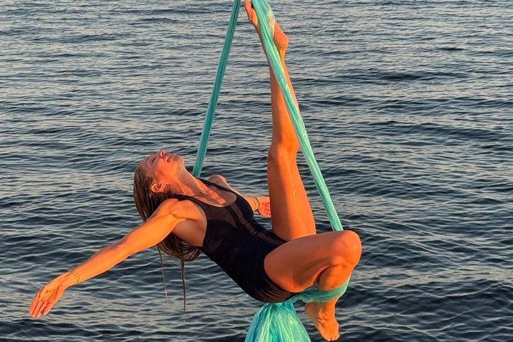Sailboat Aerial Dance Videoshoot