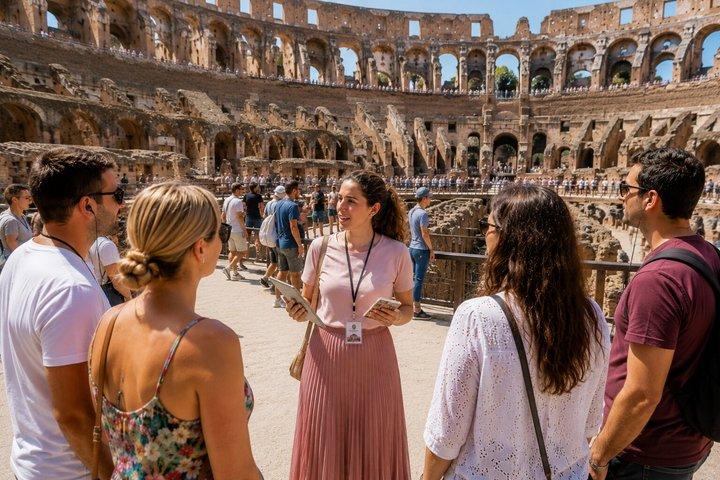 Colosseum & Ancient Rome with Exclusive Arena Access-Max 7 People