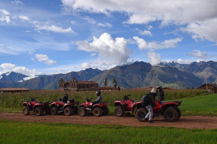 Zip Line + ATVs with Sacred Valley views small groups