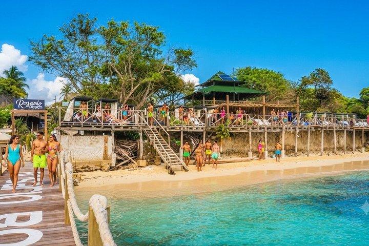 Tour di Cartagena Isole Rosario, Private Beach Club e baru