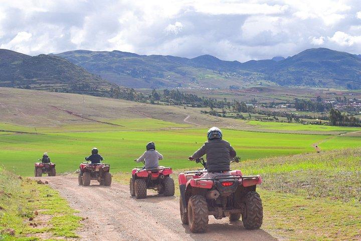 Zip Line + ATVs with Sacred Valley views small groups