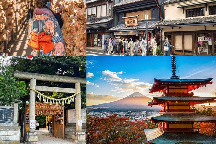 Mount Fuji Kawagoe and Hikawa Shrine Day Trip