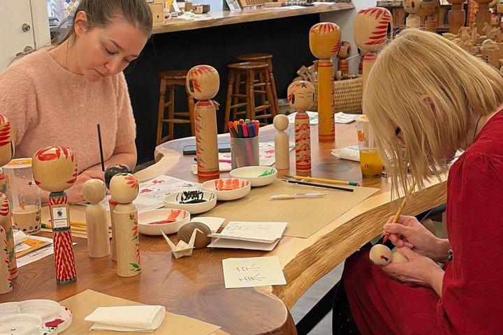 Create Your Own Traditional Japanese Kokeshi in Shibuya