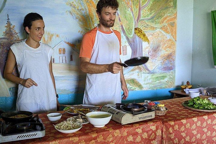 ベトナムバインセオ料理教室w.t伝統的なレシピ-プライベート