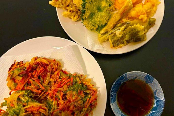 家族連れに優しい大阪の天ぷら料理教室