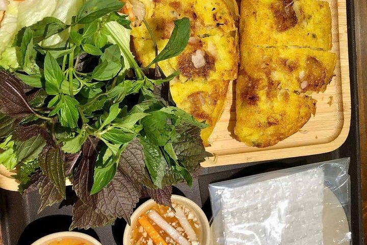 ベトナムバインセオ料理教室w.t伝統的なレシピ-プライベート