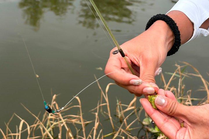 バンコク半日釣りとローカルマーケット体験