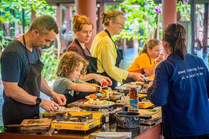 Clase de cocina jemer en la casa de un local en Krong Siem Reap