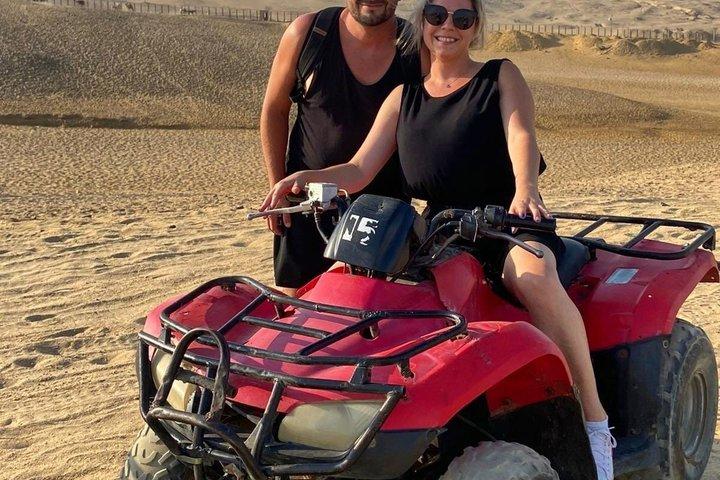 カイロ日帰りツアー：クワッドバイクATV、ラクダ乗り＆ナイルフェルッカボート