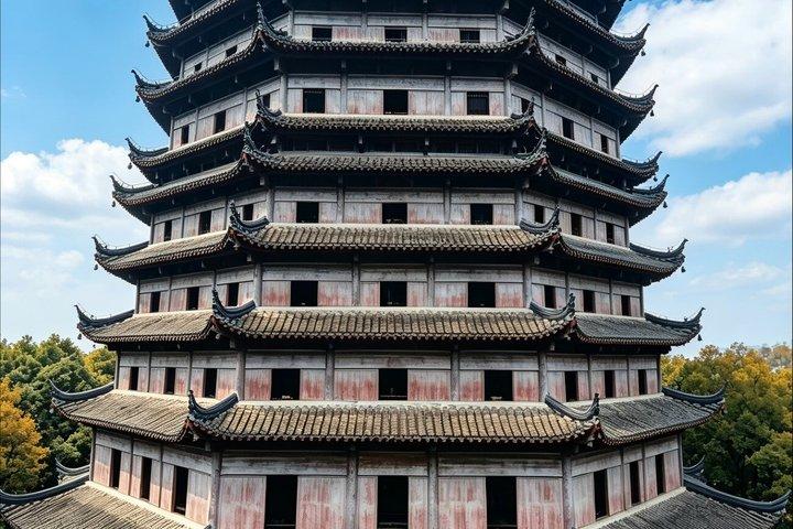 杭州半日観光パゴダ竹林と旧市街