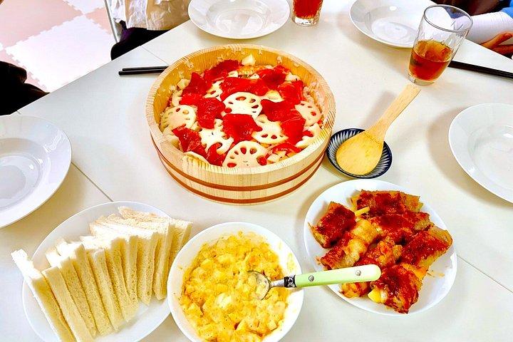 ショートホームステイ：料理して楽しむ日本語の家庭料理