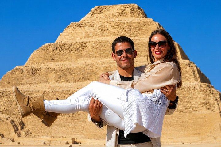 Ultimat VIP All-Inclusive Giza, Saqqara och Memphis Tour + Camel