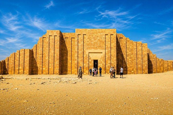Ultimat VIP All-Inclusive Giza, Saqqara och Memphis Tour + Camel