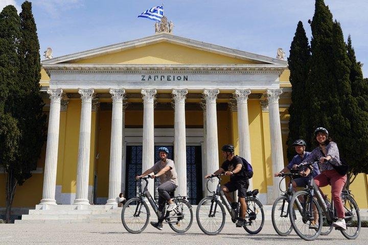 Privat Athen elektrisk cykeltur