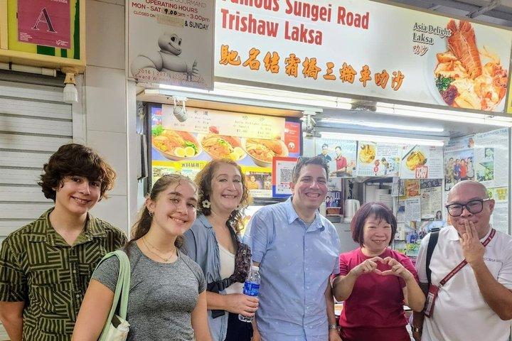 Flavors of Singapore mattur på Chinatown