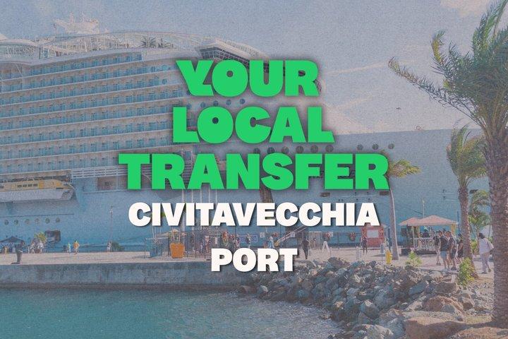 Civitavecchia Port Transfer till/från Roms centrum eller flygplatser
