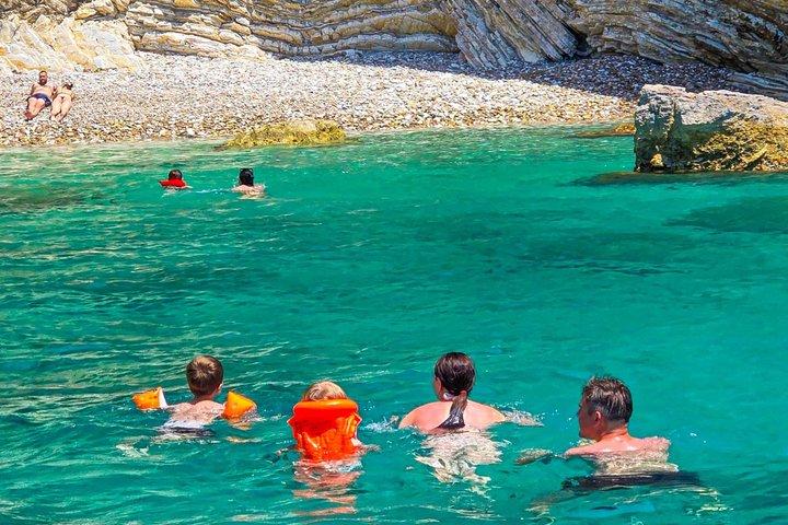 Sarandë La Excursión Diaria en Barco por las 7+ Playas en Albania