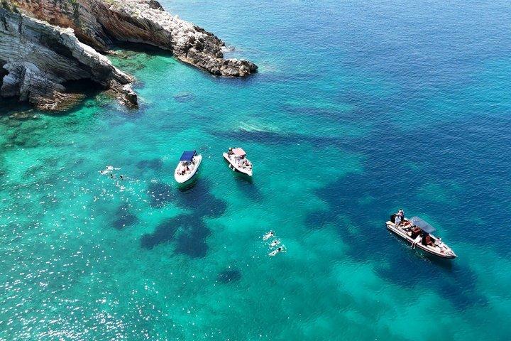 Sarandë La Excursión Diaria en Barco por las 7+ Playas en Albania