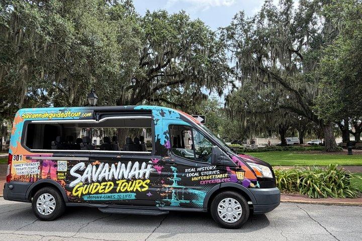 Visita guiada al aire libre del distrito histórico de Savannah - Aparcamiento gratuito