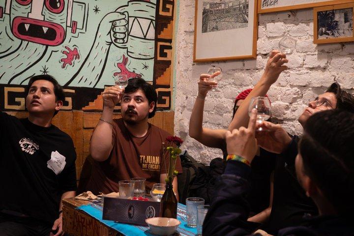 Agave Getränke von Jalisco : Verkostung von Pulque, Raicilla und Mezcal