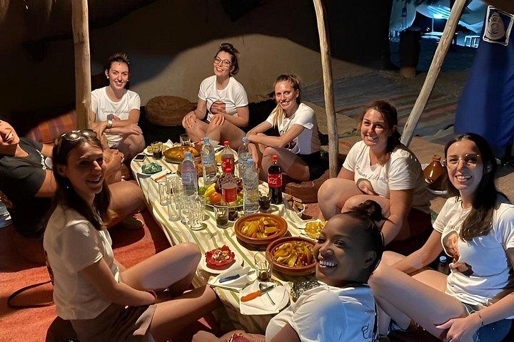 Agafay desert, quad , camel ride, luxury dinner