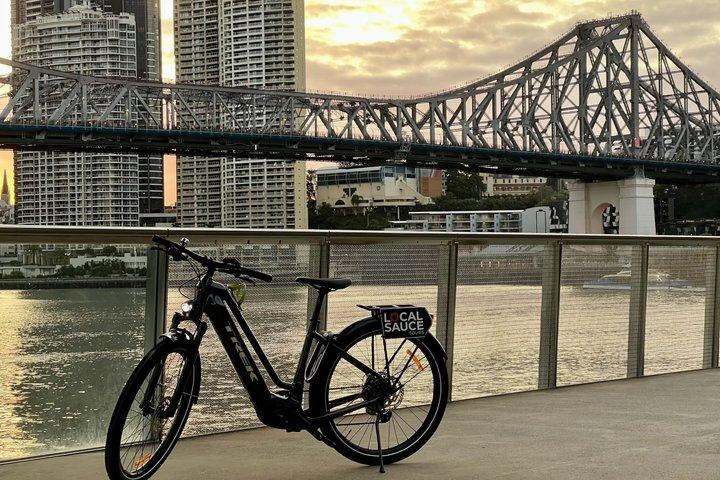 Brisbane Guided E-Bike Tour (Small Group, Bluetooth-Equipped)