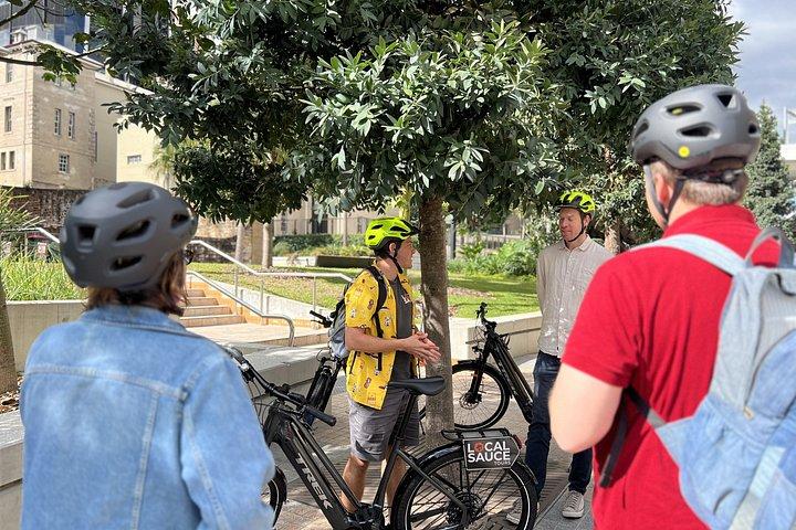 Brisbane Guided E-Bike Tour (Small Group, Bluetooth-Equipped)