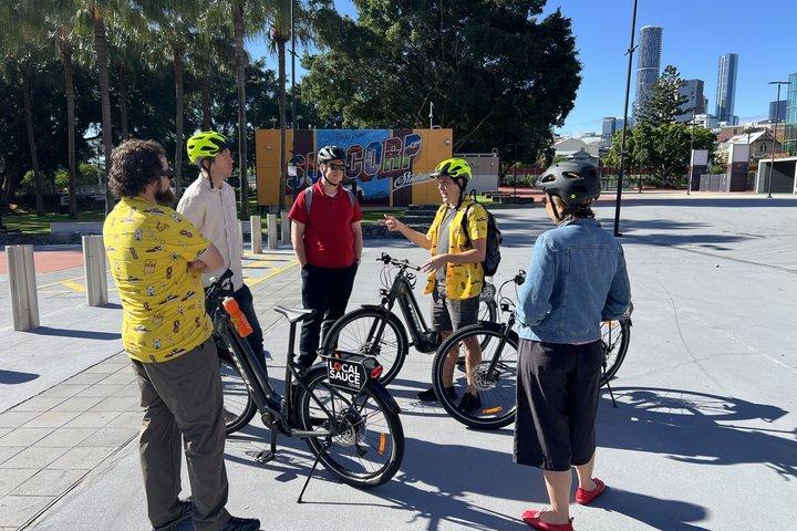 Brisbane Guided E-Bike Tour (Small Group, Bluetooth-Equipped)