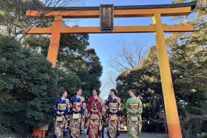 Tour storico a piedi del santuario di Kawagoe e Hikawa