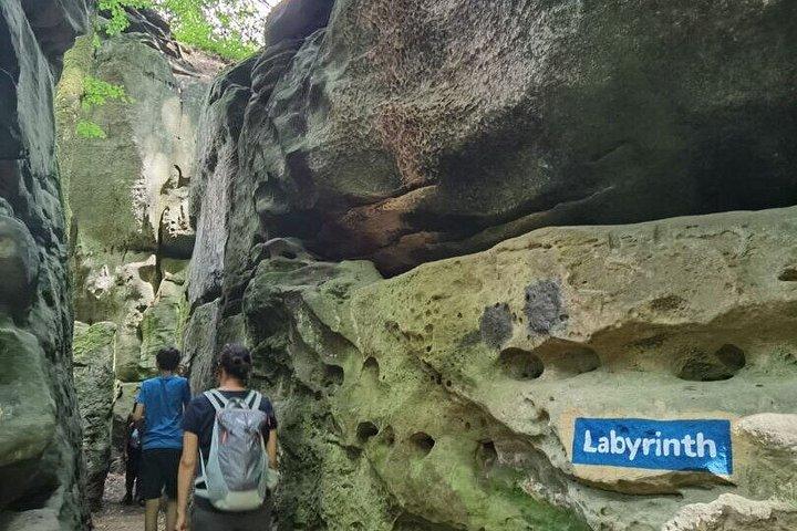 Mullerthal Walk : Berdorf Rocks, Clifftop Wine & de Wolfskloof