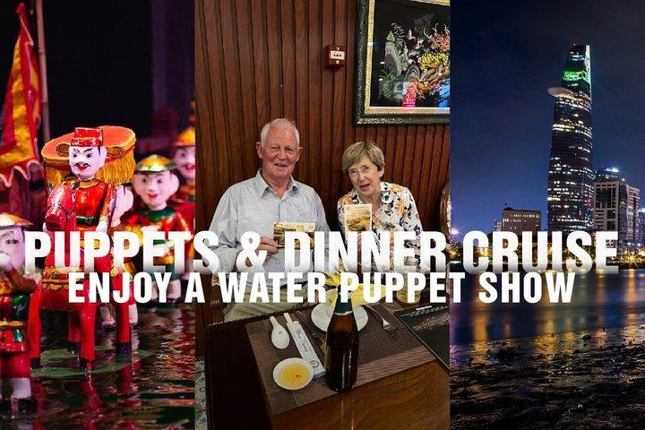 Saigon-Abendtour : Wasserpuppenshow und Abendessen Kreuzfahrt