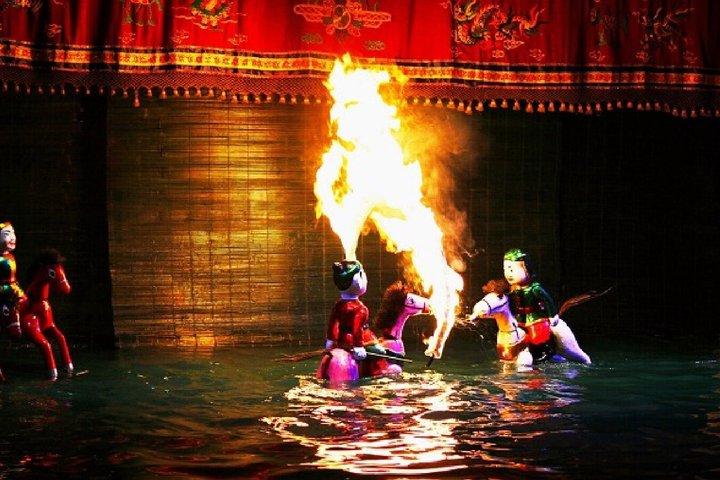 Saigon-Abendtour : Wasserpuppenshow und Abendessen Kreuzfahrt