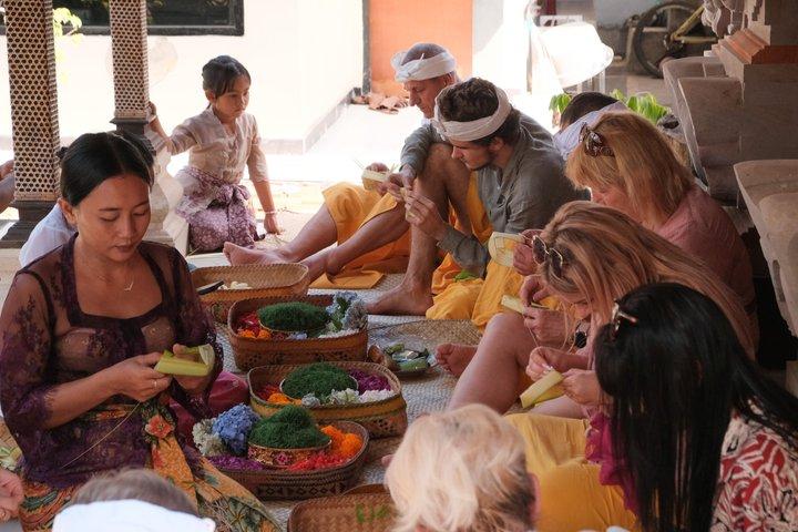 Coconut Oil Making with Canang Sari class n blessing ritual