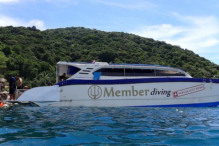 サムイ島発タオ島とセイルロック終日スキューバダイビング