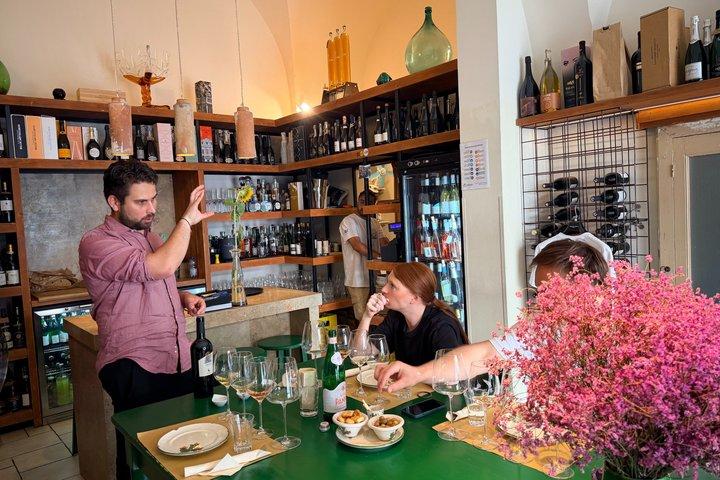 ヴィネリア・ワイン・バーでのプーリアワイン試飲体験