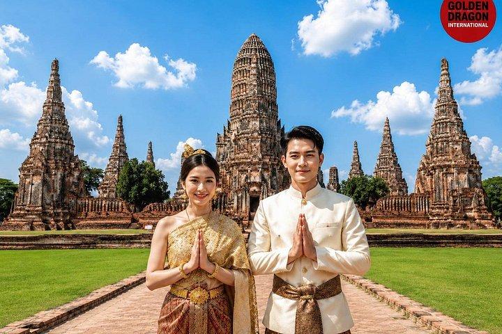 Ayutthaya Privat guidet dagstur, 4 gamle templer