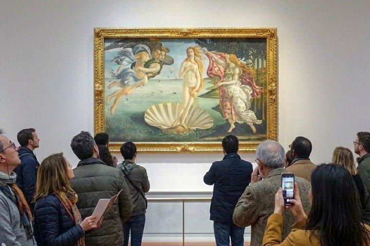 Firenze : Uffizi Galleri selvguidet tur