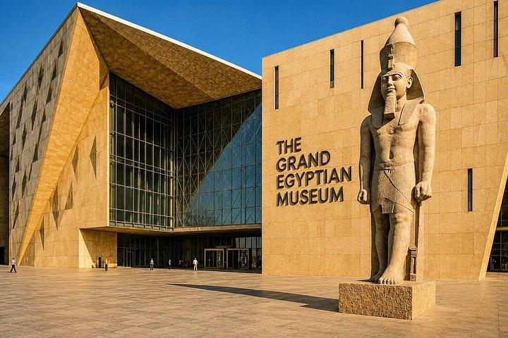 最高のギザピラミッド、大エジプト博物館＆ナイル・フェルッカ・ライド