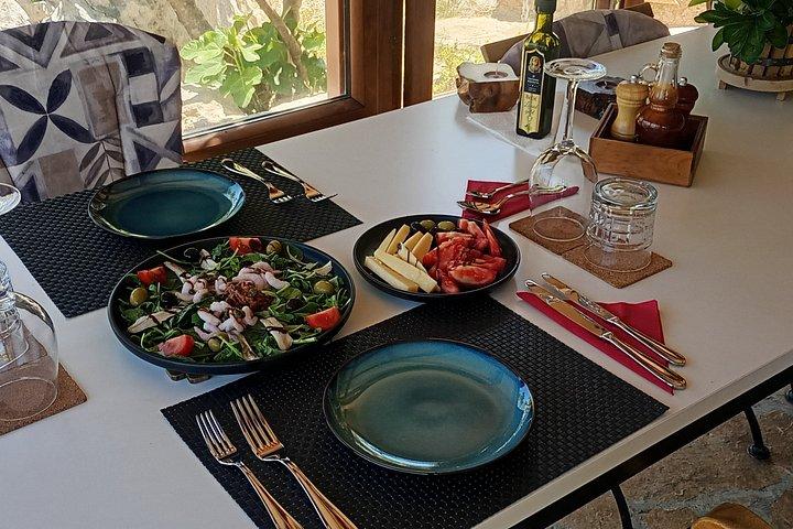 Ston & Peljesac：プレミアムワイン付きオールインクルーシブ5コースランチ
