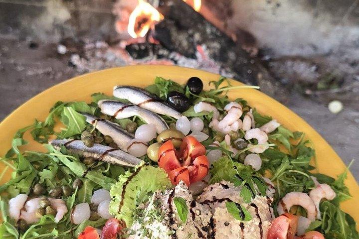 Ston & Peljesac：プレミアムワイン付きオールインクルーシブ5コースランチ