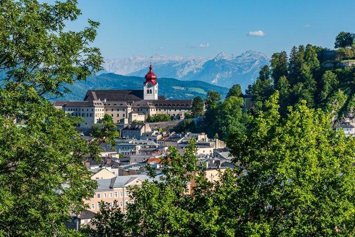 Lyden af musik i Salzburg Selvguidet lydtur