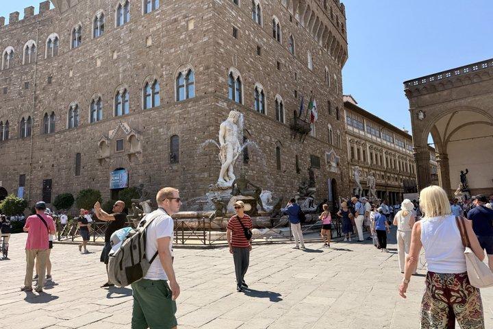 Uffizi & Accademia Timed Entry: Lille gruppe Duomo vandretur