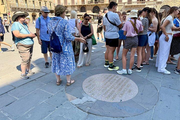 Uffizi & Accademia Timed Entry: Lille gruppe Duomo vandretur
