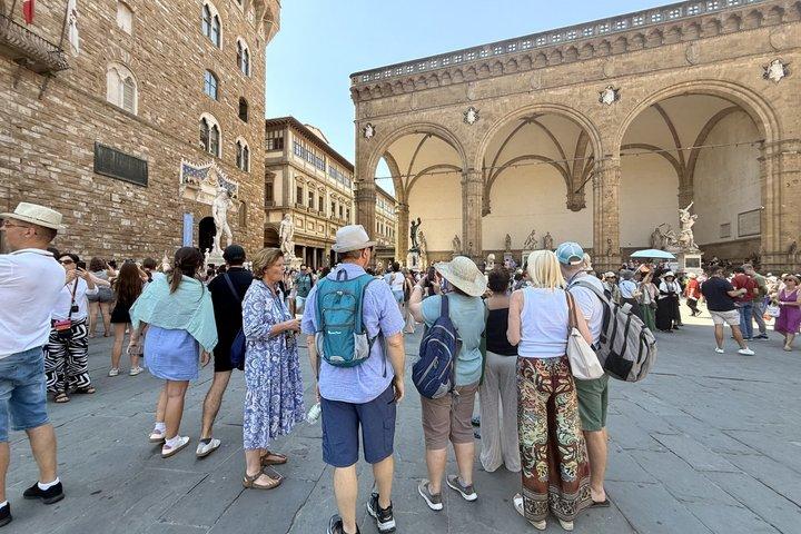 Uffizi & Accademia Timed Entry: Lille gruppe Duomo vandretur