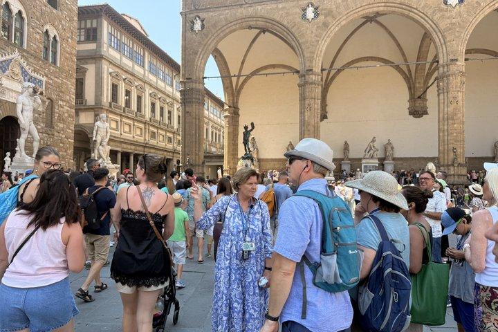 Uffizi & Accademia Timed Entry: Lille gruppe Duomo vandretur
